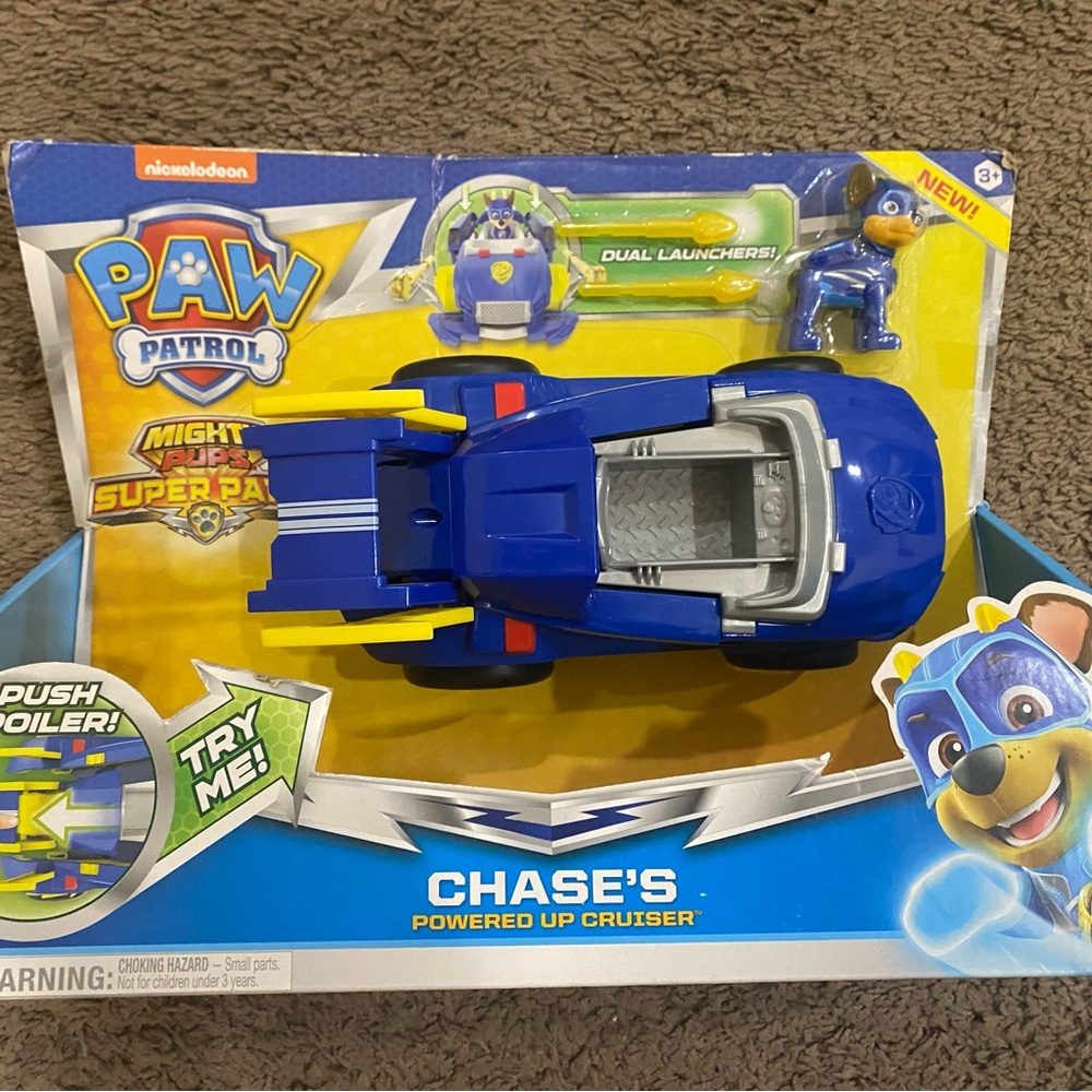 Paw Patrol Chase’s Powered Up Cruiser NEW - Picture 2 of 6